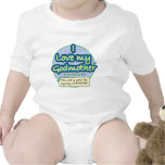 Ad paid for by my Godmother blue Bodysuits