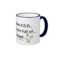 ADD Full of Chickens Coffee Mug