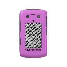 Add Photo Pink Blackberry Bold Case