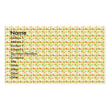 ADD YOUR PHOTO St Pats Cut Out Frame - Circles Business Cards