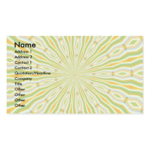 ADD YOUR PHOTO St Pats Day - Burst Business Card