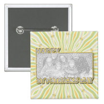 ADD YOUR PHOTO St Pats Day - Burst Pins