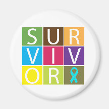 Addiction Recovery Survivor Fridge Magnets