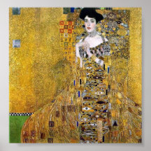 Adele Bloch-Bauer's Portrait by Gustav Klimt Print