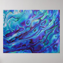 Adjusted paua posters