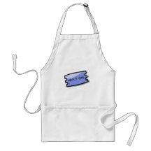 Admit One Ticket Apron
