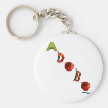 Adobo Chilli Peppers Keychain