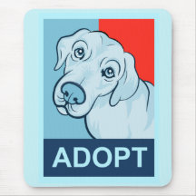 Adopt a Dog Mousepad