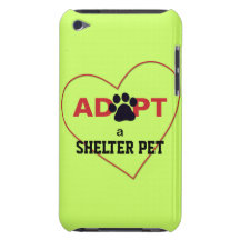 Adopt a Shelter Pet Barely There iPod Cases