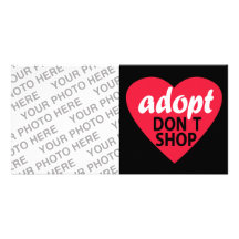 Adopt Dont Shop Photo Cards