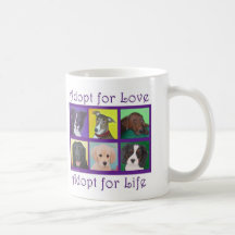 Adopt for Love, Adopt for Life Mug
