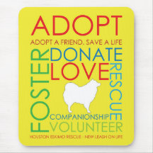Adopt Mousepad Yellow