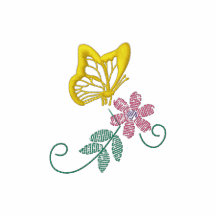 Adopted Mother Butterfly Embroidered Shirt