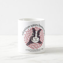 Adoption Saves Bunny Lives Mug