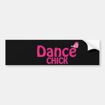 Adorable Dance Gifts Bumper Stickers