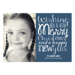 Adorable Message Holiday Photo Cards Personalized Invitation