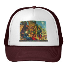 Adoration Of The Magi,  By Albrecht Dürer Trucker Hat