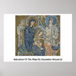 Adoration Of The Magi By Byzantine Mosaicist Posters