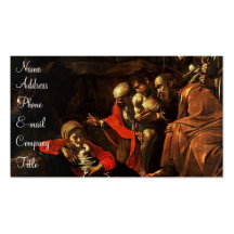 'Adoration of the Shepheds' Business Card