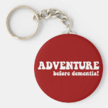 adventure before dementia key chain