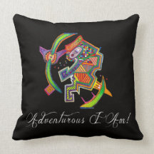 Adventurous I Am! Pillows