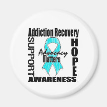 Advocacy Matters Addiction Recovery Fridge Magnets