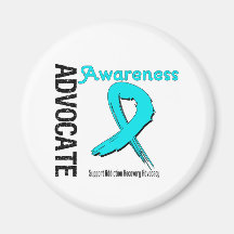 Advocate Awareness Addiction Recovery Refrigerator Magnets