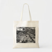 Aerial Photograph of Missiles in Cuba 1962 Canvas Bag