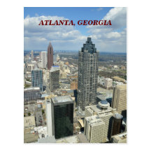 Aerial View of Atlanta, Georgia Post Cards