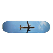 Aeroplane On Sky Custom Skate Board