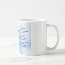 Aeroplane - Son poem - Mug