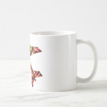 Aeroplane - Sparkling Red Cool Design Coffee Mug