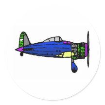 Aeroplane Stickers
