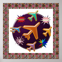 AEROPLANES n Stars : Graphic Design Print