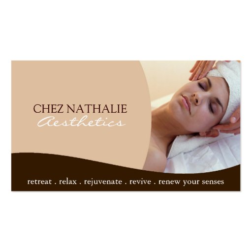 Aesthetician ~ Business Card