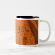 AF, Egypt, Abu Simbel. Facade at sunset, Great Coffee Mug