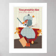 Affiche glace pour votre cuisine