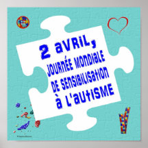 Affiche journée mondiale de sensibilisation poster