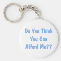 afford me light blue key chain
