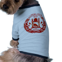 Afghanistan Coat of arm AF Pet Clothing