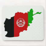 Afghanistan Flag Map full size Mouse Pads