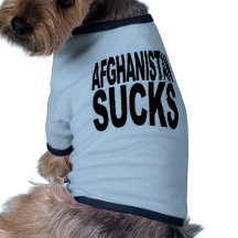 Afghanistan Sucks Pet Tshirt