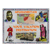 Afghanistan: Your Vacation Destination Postcards