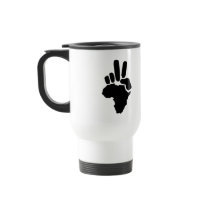 Africa Peace Coffee Mugs