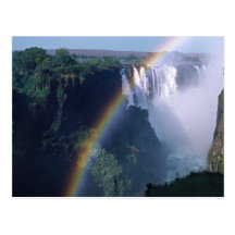 Africa, Zimbabwe. Victoria Falls Postcard