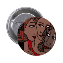 African American Women Button