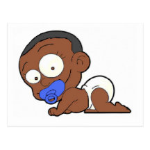 African Baby Boy Collection Postcards