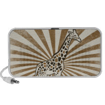African Giraffe iPod Speaker
