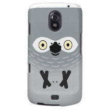 African Grey Parrot (Dot) Samsung Galaxy Nexus Covers