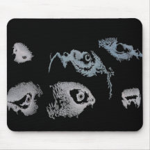 African Grey Parrot Mousepads